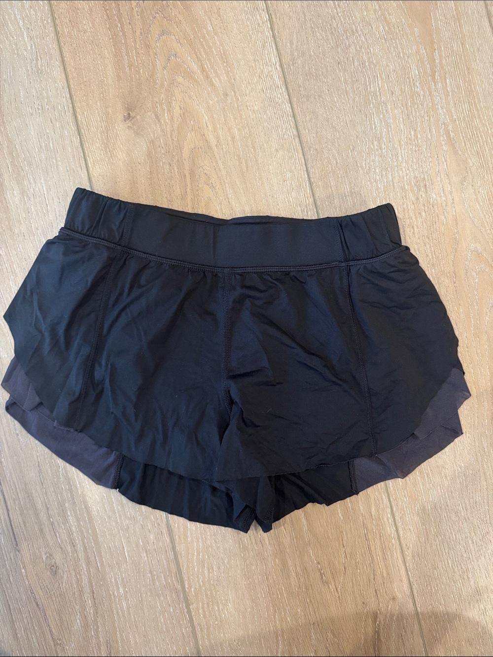lululemon athletica Black Layered Athletic Shorts